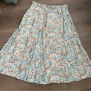 Zara Midi Floral Skirt